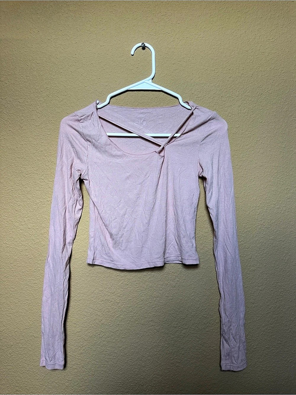 Brand New Long Sleeve Top in Pink size S